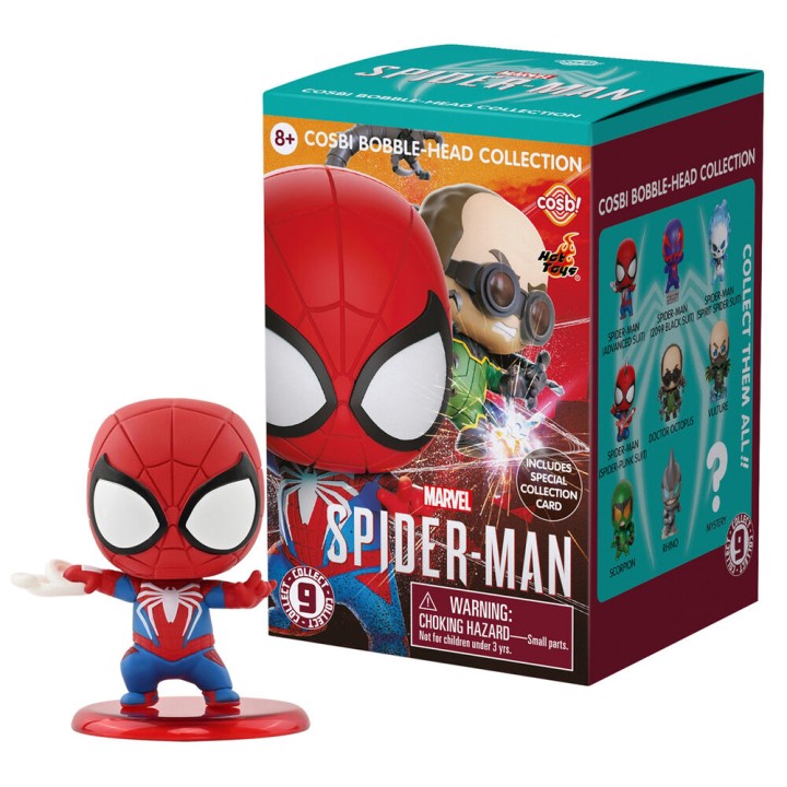 Figura sorpresa Cosbi Spiderman Marvel surtido