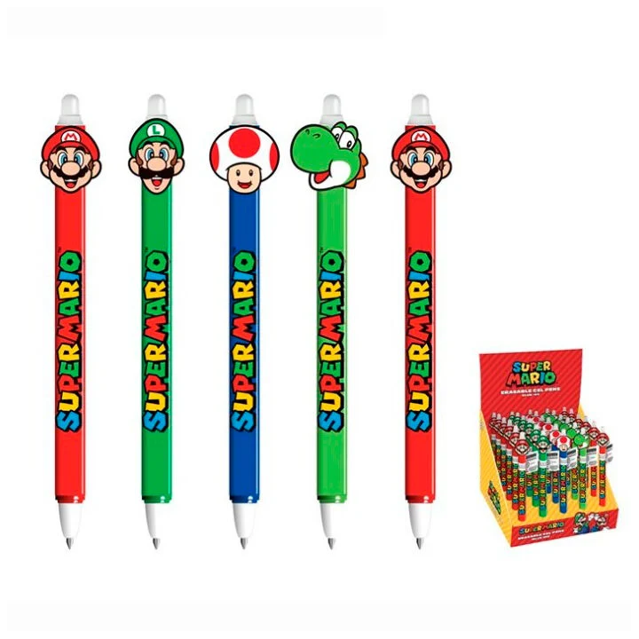 Boligrafo borrable Super Mario Bros surtido