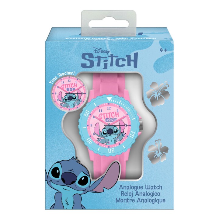 Reloj analogico Stitch Disney