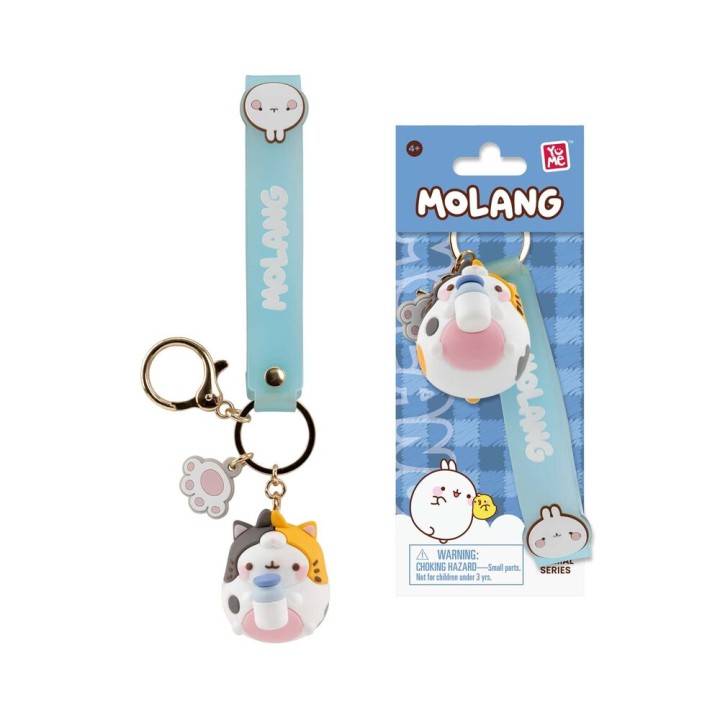 Llavero figura Animal Costume Molang 5cm surtido