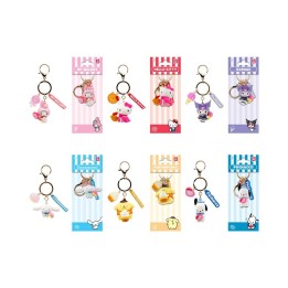 Llavero figura Tea Party Hello Kitty and Friends 4cm surtido