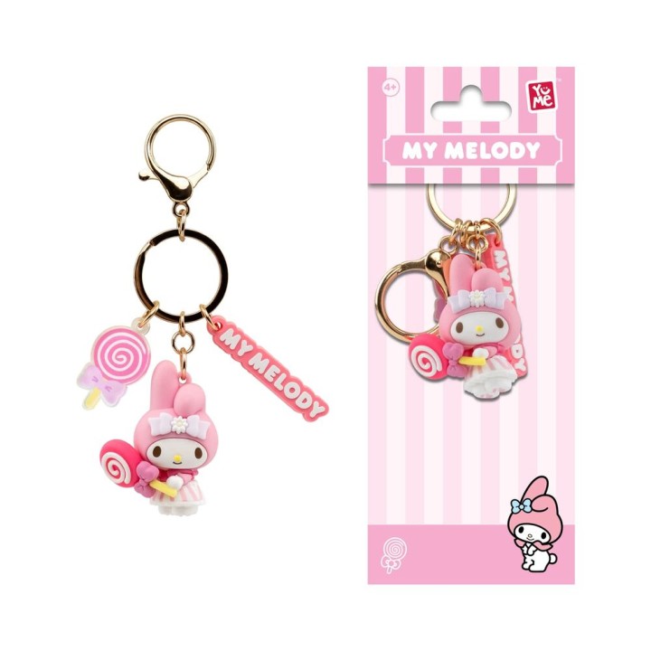 Llavero figura Tea Party Hello Kitty and Friends 4cm surtido