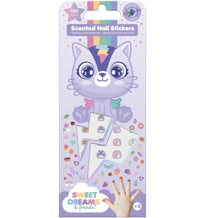 Set pegatinas uñas Sweet Dreams