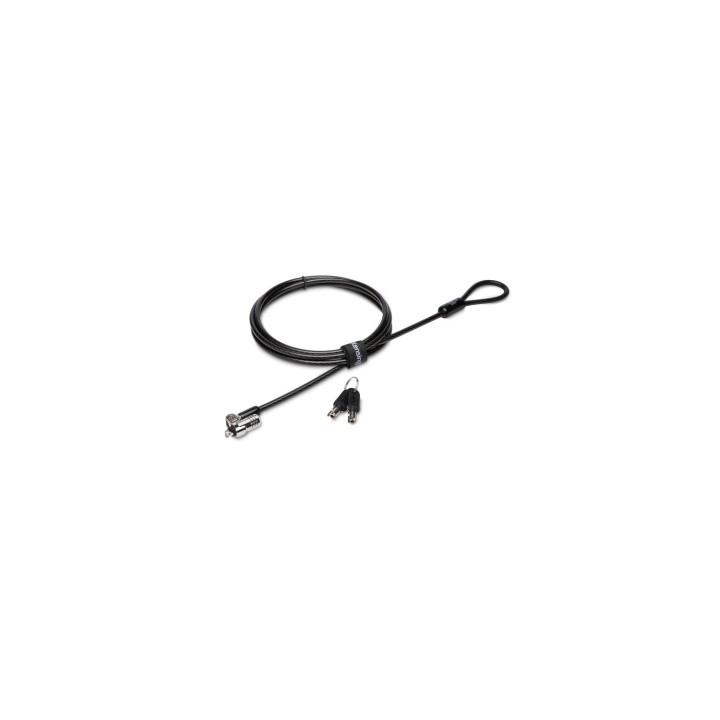 Kensington K65042EUM cable antirrobo Negro, Plata