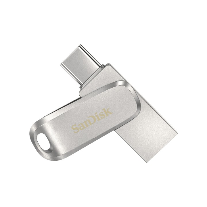SanDisk Ultra Dual Drive Luxe unidad flash USB 512 GB USB Type-A / USB Type-C 3.2 Gen 1 (3.1 Gen 1) Acero inoxidable