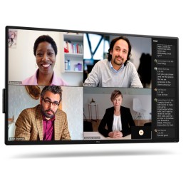 DELL P5525QC Pantalla plana para señalización digital 138,8 cm (54.6") LCD 400 cd / m² 4K Ultra HD Negro
