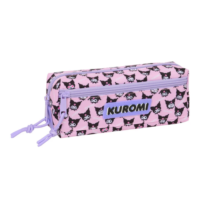 Portatodo Kuromi Hello Kitty triple