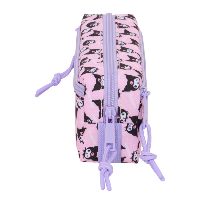 Portatodo Kuromi Hello Kitty triple