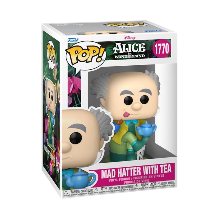 Figura POP Disney Alice In Wonderland Mad Hatter With Tea