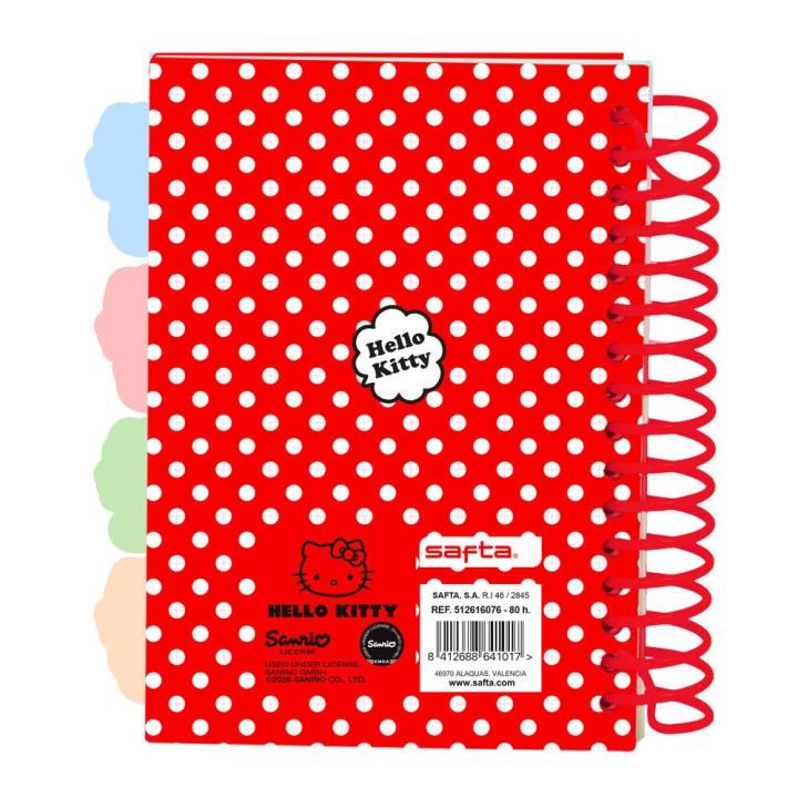 Cuaderno A6 Hello Kitty