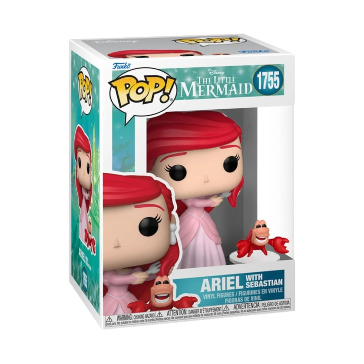 Figura POP Disney Buddy Ariel with Sebastian