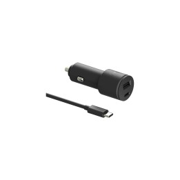 Motorola SJV102-EU cargador de dispositivo móvil Universal Negro Encendedor de cigarrillos Carga rápida Auto
