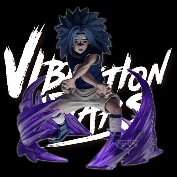 Figura Sasuke Uchiha Vibration Stars Naruto 72 Series 15cm