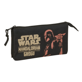 Portatodo Mandalorian & Grogu Star Wars triple