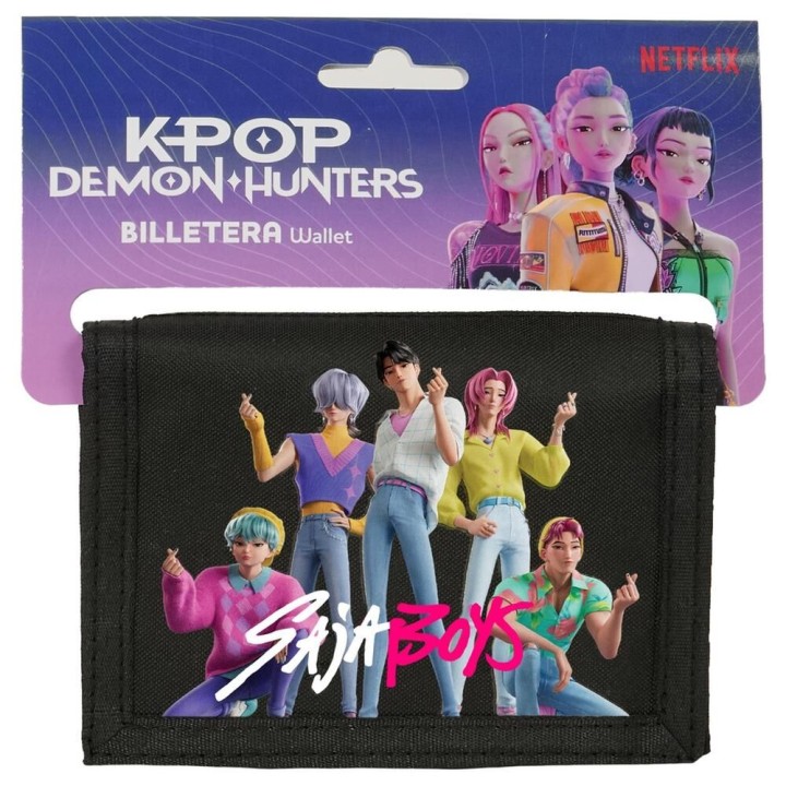 Cartera Saja Boys Kpop Demon Hunters