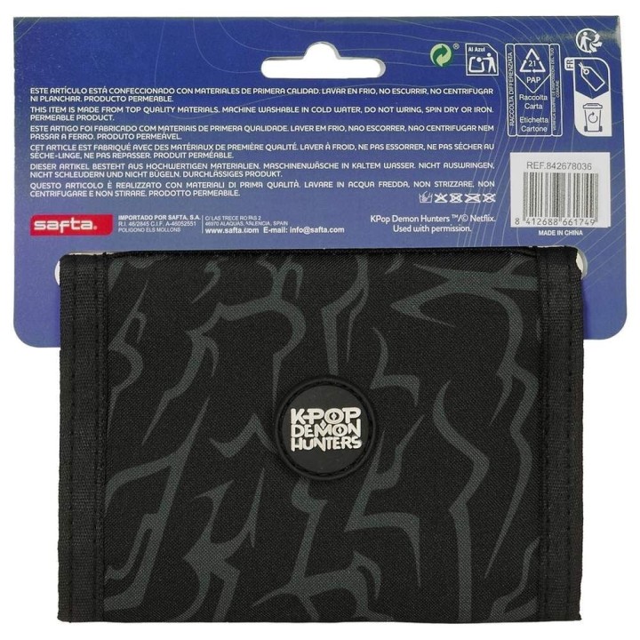 Cartera Saja Boys Kpop Demon Hunters
