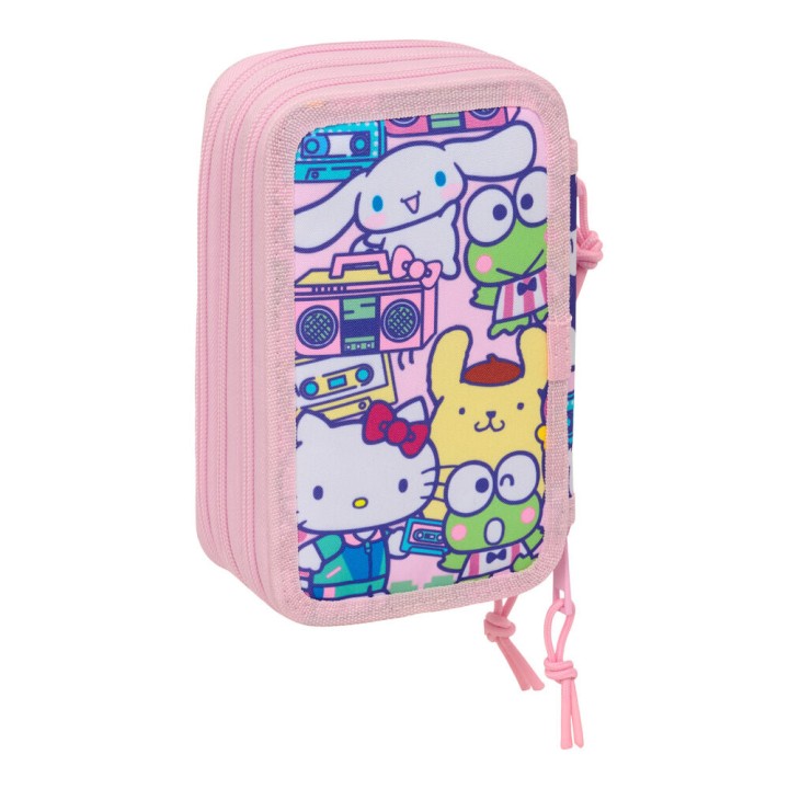 Plumier Hello Kitty & Friends triple 37pzs