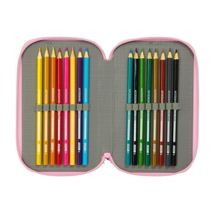 Plumier Hello Kitty & Friends triple 37pzs