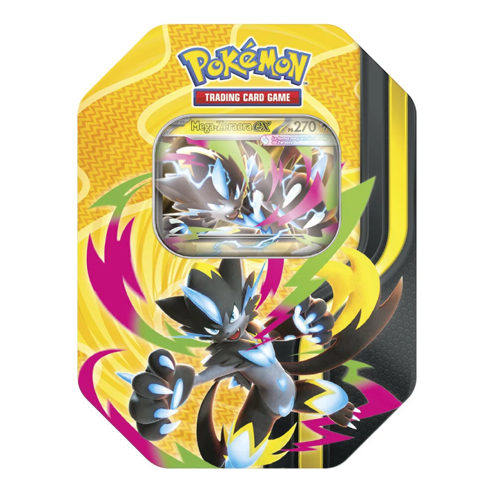 Lata Cartas Agosto ex Pokemon español