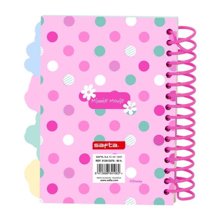 Cuaderno A6 Minty Minnie Disney