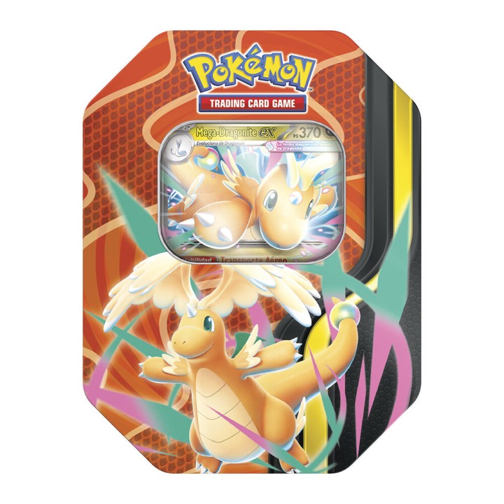 Lata Cartas Agosto ex Pokemon español