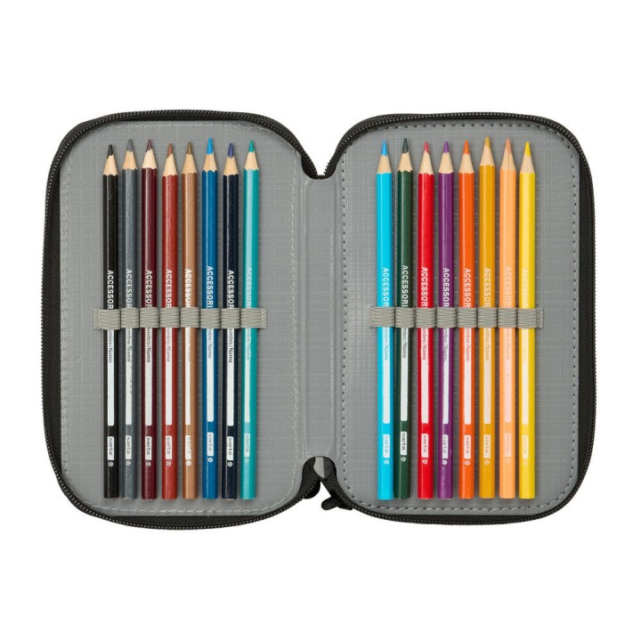 Plumier Screen Minecraft triple 37pzs