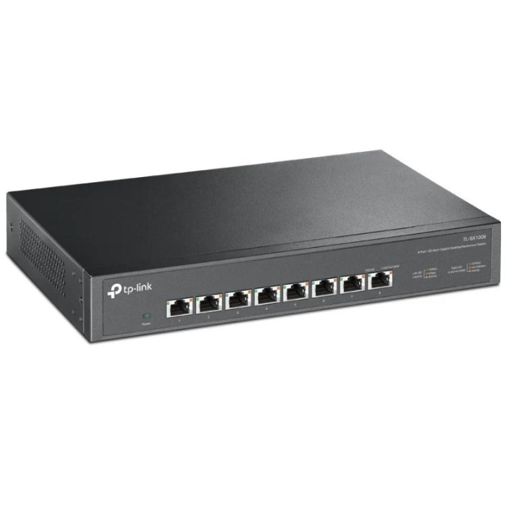 SWITCH TP-LINK ETHERNET 8 PUERTOS 10 GBPS TL-SX1008
