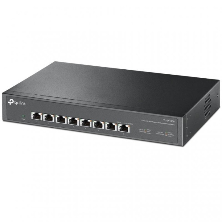 SWITCH TP-LINK ETHERNET 8 PUERTOS 10 GBPS TL-SX1008