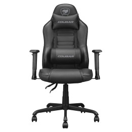 COUGAR Fusion S Black Silla para videojuegos de PC Asiento acolchado Negro