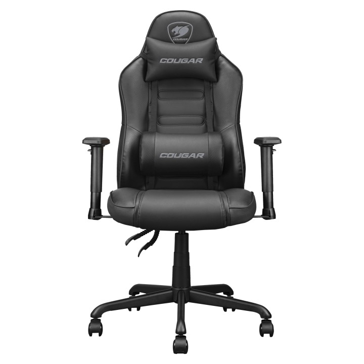 COUGAR Fusion S Black Silla para videojuegos de PC Asiento acolchado Negro