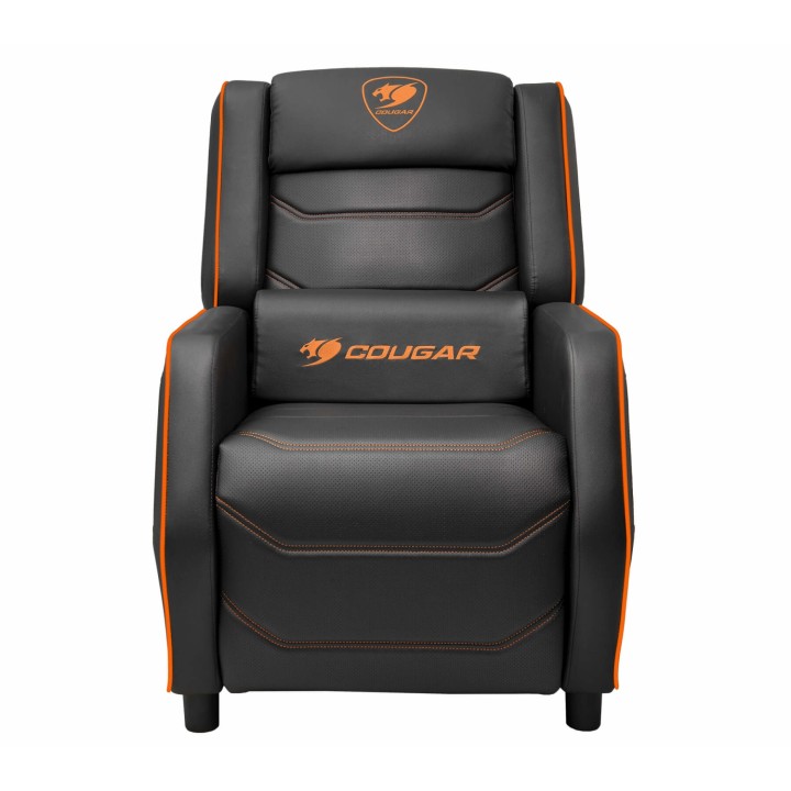 COUGAR CGR-RGS Butaca para jugar Asiento acolchado Negro, Naranja