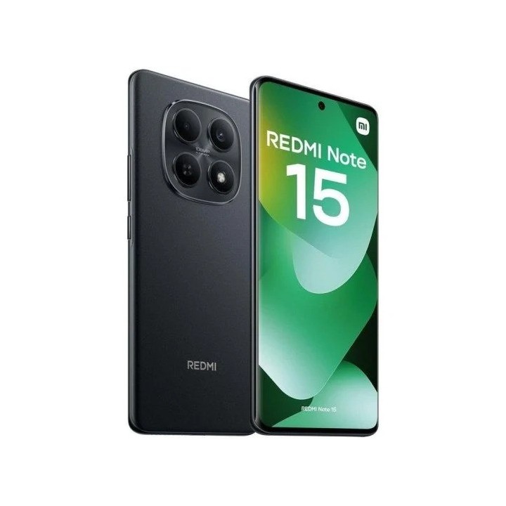SMARTPHONE XIAOMI REDMI NOTE 15 6.77 8GB/128GB/108MP/NFC/4G BLACK