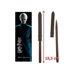 Boligrafo Varita y Marca p�ginas Draco Malfoy