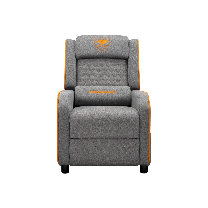 COUGAR Ranger One Butaca para jugar Asiento acolchado tapizado Gris, Naranja