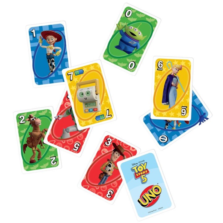 Juego cartas UNO Toy Story 5 Disney Pixar