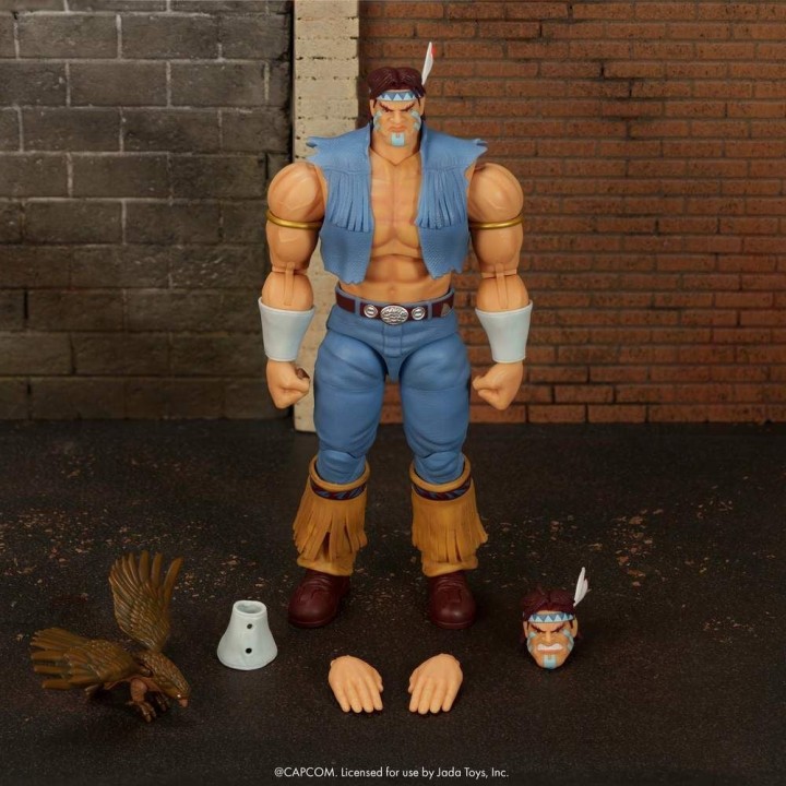 Figura T Hawk Street Fighter II 17cm