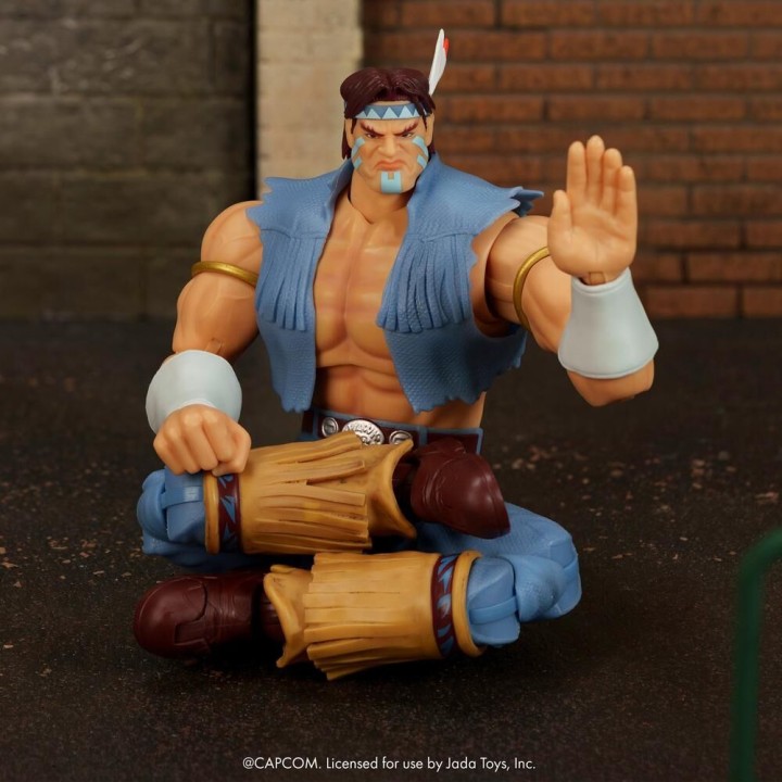 Figura T Hawk Street Fighter II 17cm