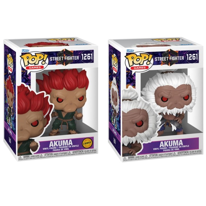 Figura POP Street Fighter Akuma 5 + 1 Chase