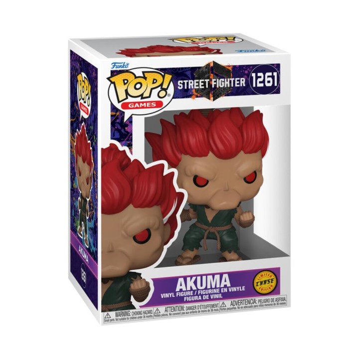 Figura POP Street Fighter Akuma 5 + 1 Chase
