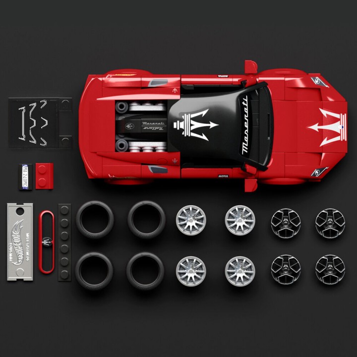 Set Construccion Speed Maserati MC20 Hot Wheels