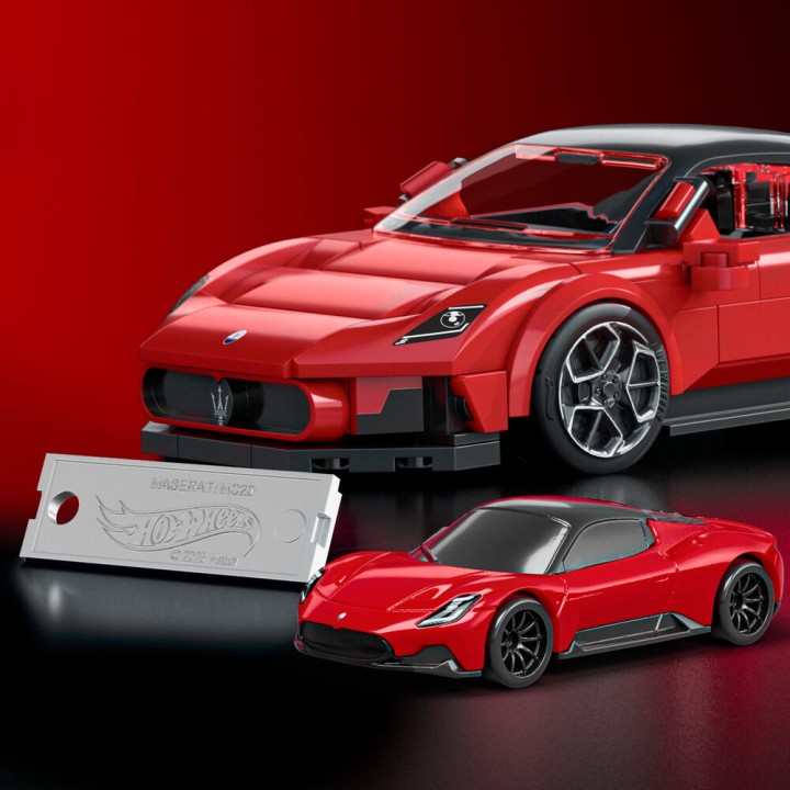 Set Construccion Speed Maserati MC20 Hot Wheels