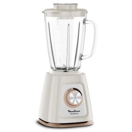 Moulinex LM430A10 Batidora de Vaso de Cristal 800W 1.75L Picahielo