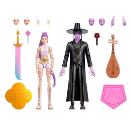 Blister 2 figuras Rumi y Jinu K-Pop Demon Hunters 15cm