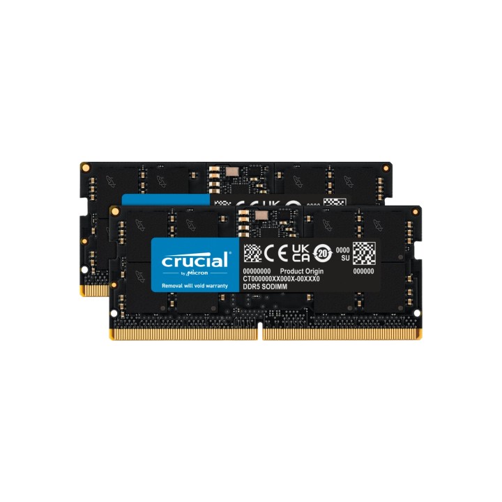 Crucial CT2K16G56C46S5 módulo de memoria 32 GB 2 x 16 GB DDR5 5600 MHz ECC