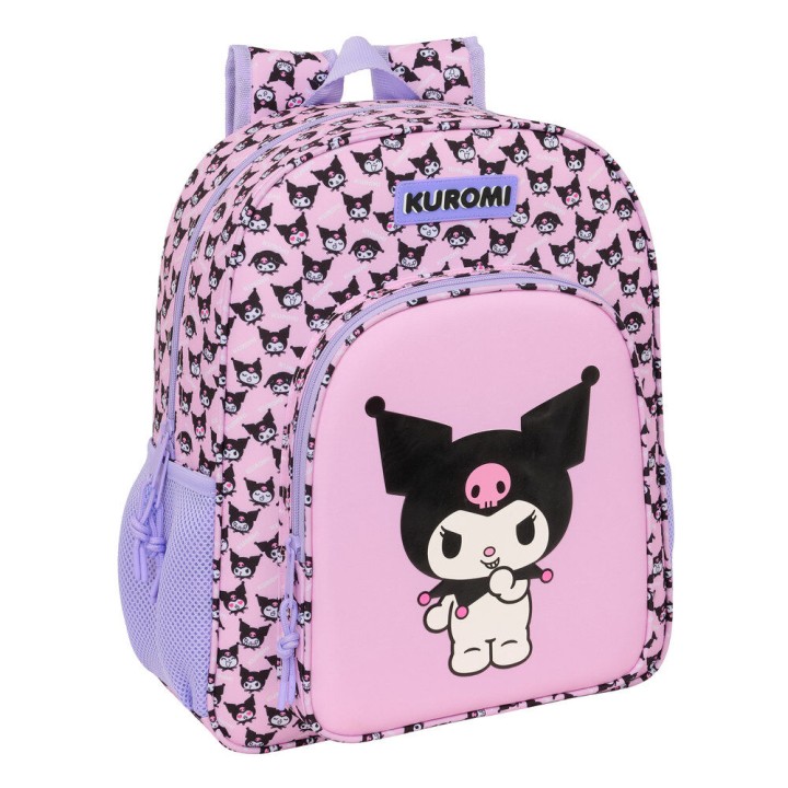 Mochila Kuromi Hello Kitty 38cm adaptable
