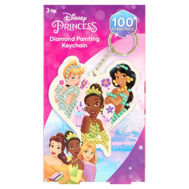 Llavero diamantes Princesas Disney