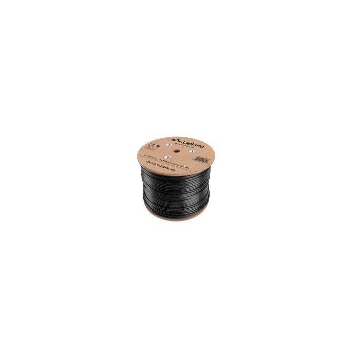 Lanberg LCF6-30CU-0305-BK cable de red Negro 305 m Cat6