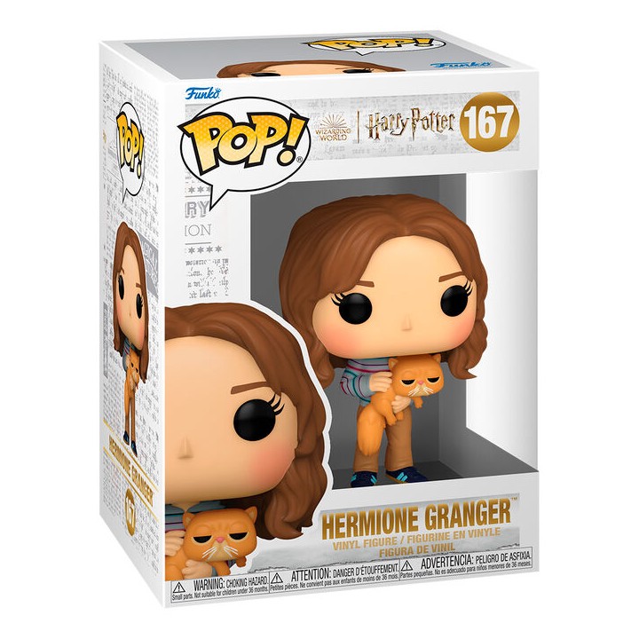 Figura POP Harry Potter y el Prisionero de Azkaban - Hermione Granger with Crookshanks