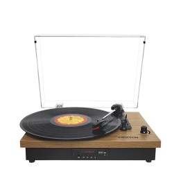 Prixton Tocadiscos TS420 Estilo Retro, Con Bluetooth y Grabación a USB