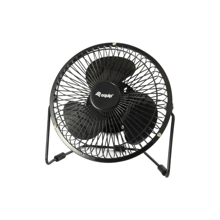 VENTILADOR EQUIP LIFE 6P USB NEGRO 245420